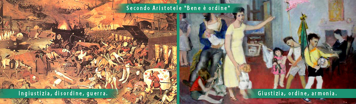 Giustizia, ordine, armonia.